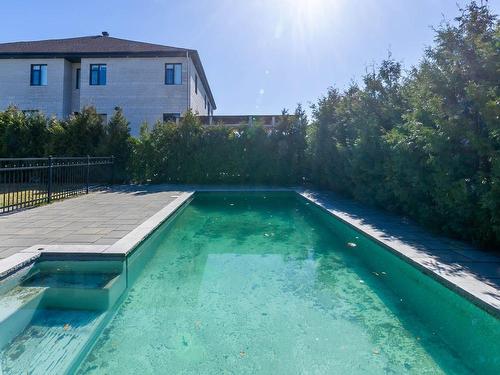 Backyard - 7845 Rue De Liverpool, Brossard, QC - Outdoor With In Ground Pool With Backyard