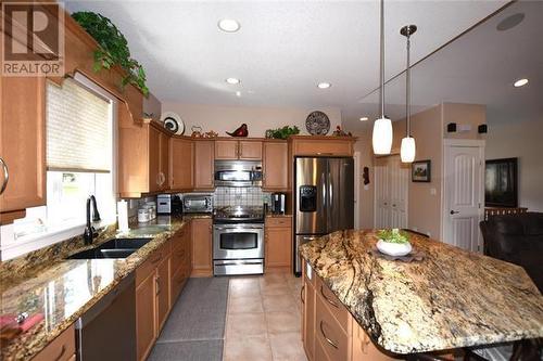 254 Grouse Avenue, Vernon, BC - Indoor Photo Showing Kitchen With Stainless Steel Kitchen With Double Sink