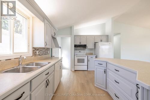 12 Neal Avenue, St. Thomas, ON - Indoor Photo Showing Kitchen With Double Sink