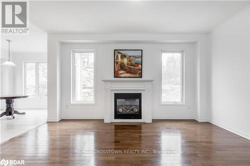 64 Christy Dr, Wasaga Beach, ON - Indoor Photo Showing Living Room With Fireplace