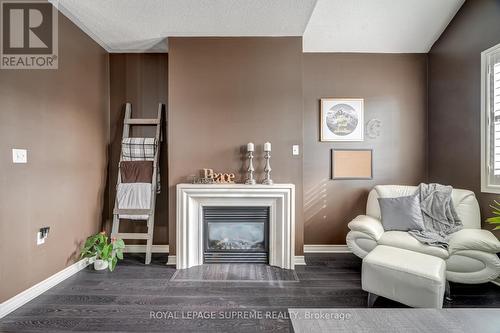 58 Hardgate Crescent, Brampton, ON - Indoor Photo Showing Living Room With Fireplace