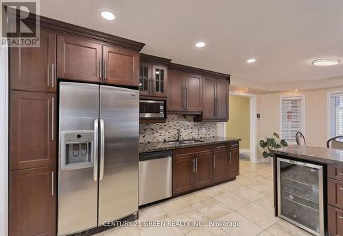 461 Nahani Way, Mississauga, ON - Indoor Photo Showing Kitchen With Stainless Steel Kitchen