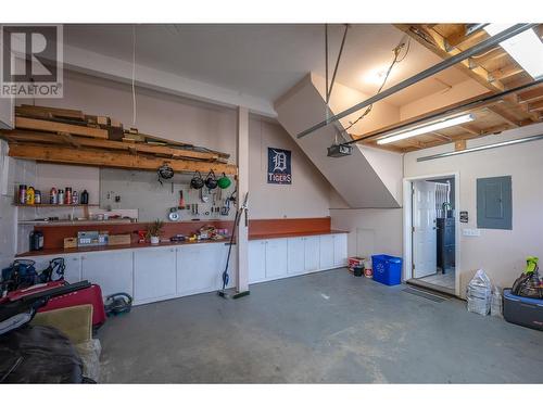 7110 Hespeler Road Unit# 14, Summerland, BC - Indoor Photo Showing Garage