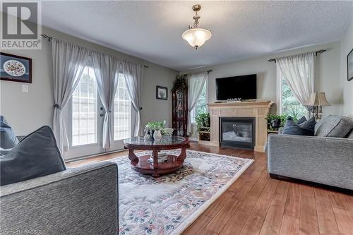 447077 10 Concession, Grey Highlands, ON - Indoor Photo Showing Living Room With Fireplace