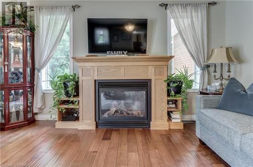447077 10 Concession, Grey Highlands, ON - Indoor Photo Showing Living Room With Fireplace