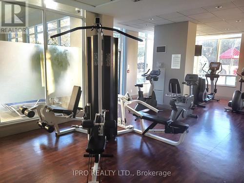 1610 - 3515 Kariya Drive, Mississauga, ON - Indoor Photo Showing Gym Room