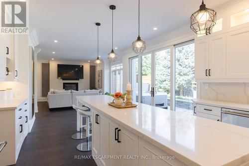 46 Appaloosa Tr, Hamilton, ON - Indoor Photo Showing Kitchen With Upgraded Kitchen