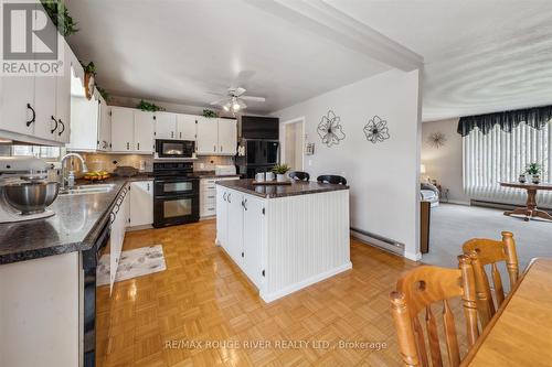 75 Cameron St, Marmora And Lake, ON - Indoor Photo Showing Kitchen With Double Sink