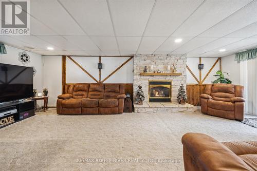 75 Cameron St, Marmora And Lake, ON - Indoor With Fireplace