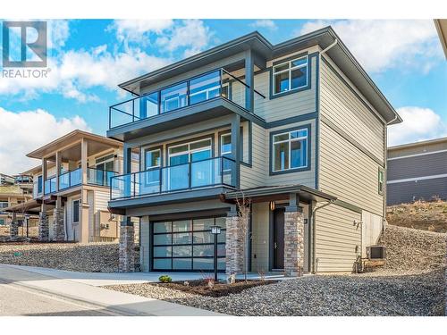 1481 Tower Ranch Drive, Kelowna, BC - Outdoor With Balcony With Facade