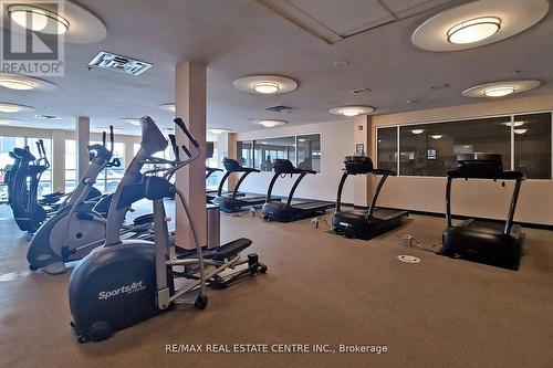 3305 - 80 Absolute Avenue, Mississauga, ON - Indoor Photo Showing Gym Room