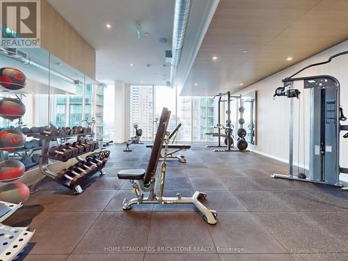 #2307 -135 East Liberty St, Toronto, ON - Indoor Photo Showing Gym Room