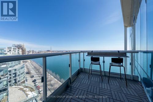 #Sph1220 -55 Merchants' Wharf, Toronto, ON - Outdoor With Body Of Water With Balcony