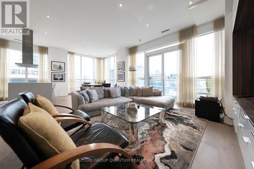 #Sph1220 -55 Merchants' Wharf, Toronto, ON - Indoor Photo Showing Living Room