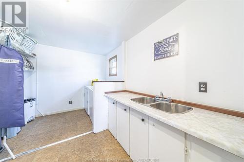 22 Hall Street, Blenheim, ON - Indoor Photo Showing Kitchen With Double Sink