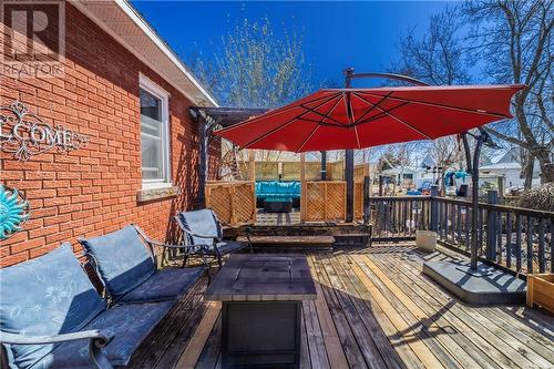 36 Robinson Street, Perth, ON - Outdoor With Deck Patio Veranda With Exterior