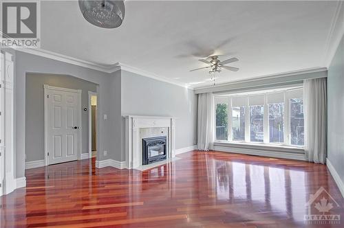 193 Glynn Avenue, Ottawa, ON - Indoor Photo Showing Other Room With Fireplace
