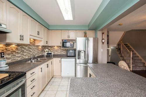 800 Paramount Drive|Unit #55, Hamilton, ON - Indoor Photo Showing Kitchen With Double Sink