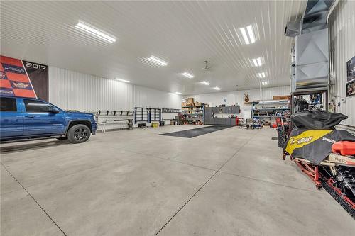 6434 #3 Highway, Canfield, ON - Indoor Photo Showing Garage