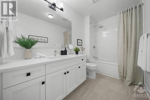 2nd Level Laundry. Photos are of similiar floorplan and may include upgrades/finishes not included in standard model. - 112 Lumen Place, Ottawa, ON - Indoor Photo Showing Bathroom