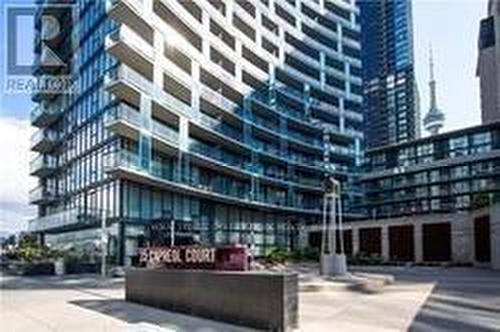 #2609 -25 Capreol Crt, Toronto, ON - Outdoor With Balcony With Facade
