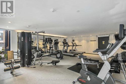 302 - 168 Sabina Drive, Oakville, ON - Indoor Photo Showing Gym Room