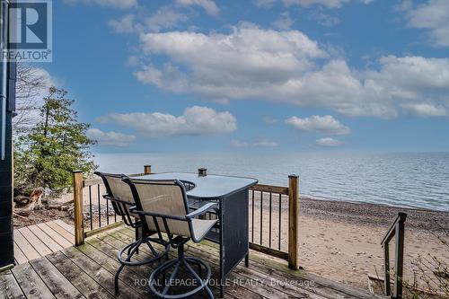 82193 Cottage Rd, Ashfield-Colborne-Wawanosh, ON - Outdoor With Body Of Water With Deck Patio Veranda With View