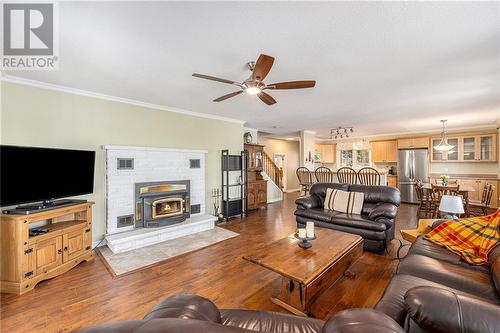 338 Elmgrove Road, Perth, ON - Indoor Photo Showing Living Room With Fireplace