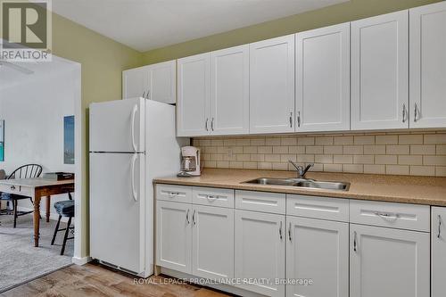307 - 136 Ware Street, Peterborough, ON - Indoor Photo Showing Kitchen With Double Sink