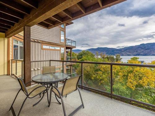 337-4205 Gellatly Road, West Kelowna, BC - Outdoor With Body Of Water With Balcony With Exterior