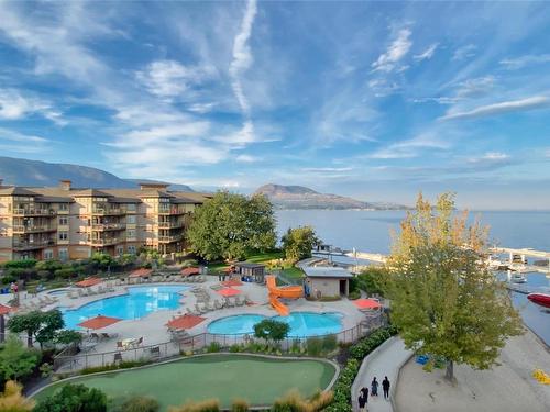 337-4205 Gellatly Road, West Kelowna, BC - Outdoor With Body Of Water With In Ground Pool With View