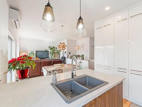 Vue d'ensemble - 161 Rue Jules Monast, Cowansville, QC - Indoor Photo Showing Kitchen With Double Sink