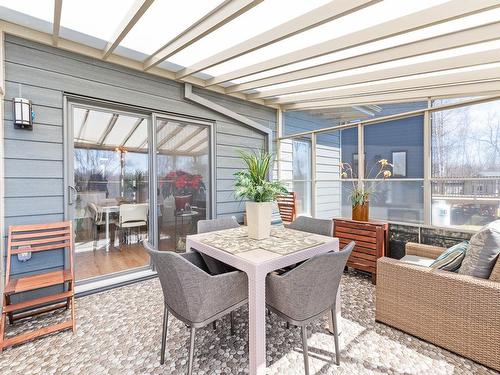 Solarium - 161 Rue Jules Monast, Cowansville, QC - Outdoor With Deck Patio Veranda With Exterior