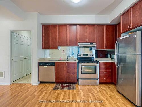 16-5650 Winston Chruchill Blvd, Mississauga, ON - Indoor Photo Showing Kitchen With Double Sink