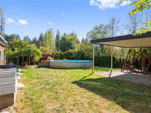 5633 Strick Rd, Port Alberni, BC - Outdoor With Above Ground Pool With Backyard
