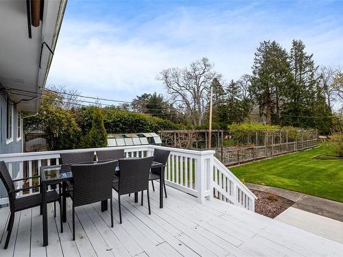 3371 Woodburn Ave, Oak Bay, BC - Outdoor With Deck Patio Veranda With Exterior