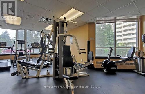 #510 -550 Webb Dr, Mississauga, ON - Indoor Photo Showing Gym Room