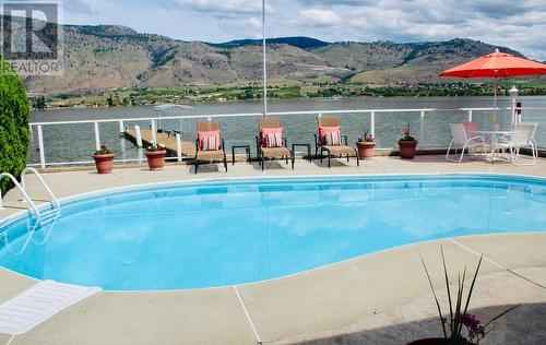 7 Magnolia Place, Osoyoos, BC - Outdoor With In Ground Pool With View