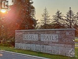 Welcome to Russell Trails Subdivision - 