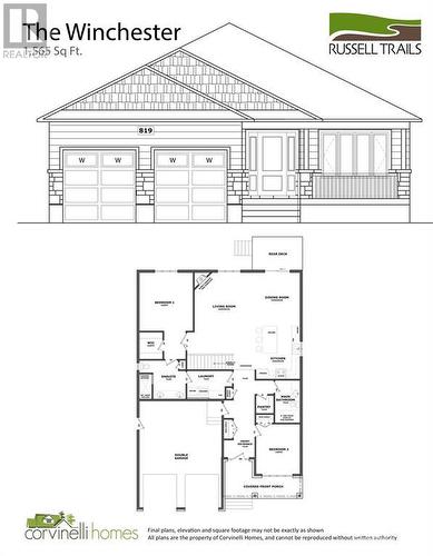 Winchester Model - Floor Plan - 819 Solidex Place, Russell, ON - Other