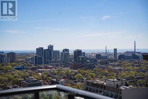 3516 - 85 Wood Street, Toronto, ON - Outdoor With Balcony With View
