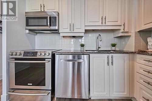 #Gph-02 -1215 Bayly St, Pickering, ON - Indoor Photo Showing Kitchen With Stainless Steel Kitchen With Upgraded Kitchen