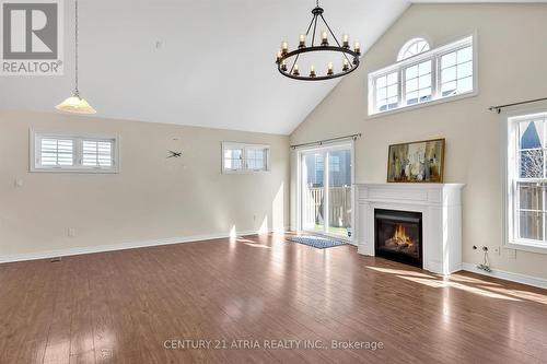 349 Noftall Gardens E, Peterborough, ON - Indoor With Fireplace