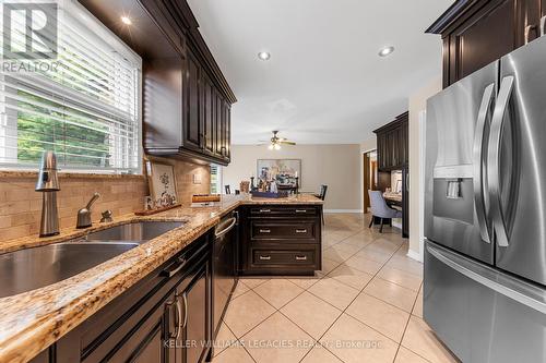 36 Hurricane Ave, Vaughan, ON - Indoor Photo Showing Kitchen With Double Sink