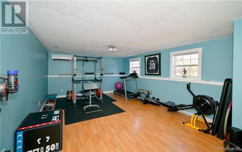 7 Parkview Avenue, Oromocto, NB - Indoor Photo Showing Gym Room