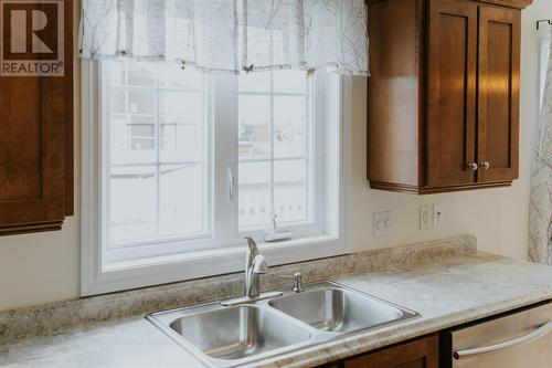 66 Penwell Avenue, Gander, NL - Indoor Photo Showing Kitchen With Double Sink