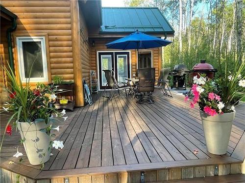 129 South Bay Drive, Onanole, MB - Outdoor With Deck Patio Veranda