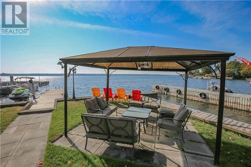 25 Jessie Street, Brockville, ON - Outdoor With Body Of Water With Deck Patio Veranda With View