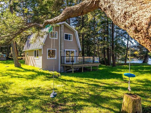 970 Sea Fern Lane, Mudge Island, BC - Outdoor With Deck Patio Veranda