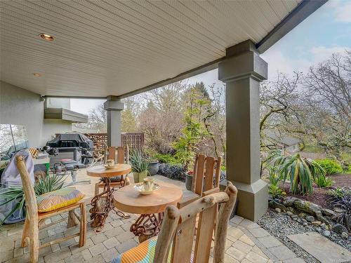 3450 Lord Nelson Way, Saanich, BC - Outdoor With Deck Patio Veranda With Exterior